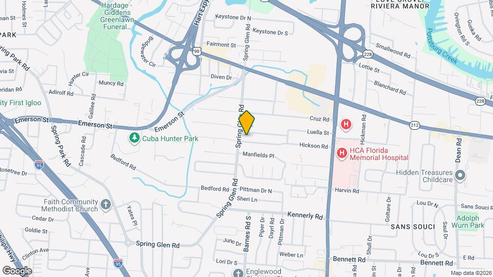 5427 Hickson Rd Mapa y Detalles de la Ubicación