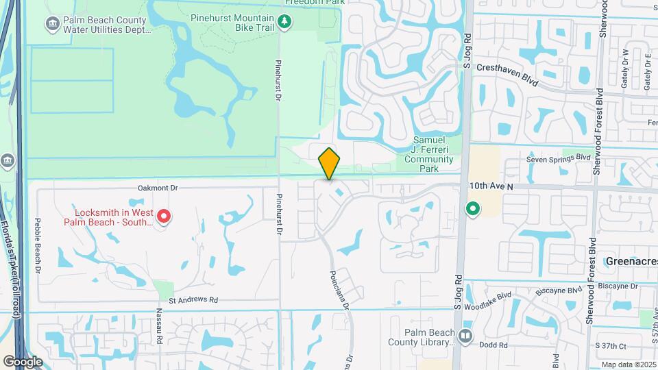 3162 Via Poinciana Map and Location Details