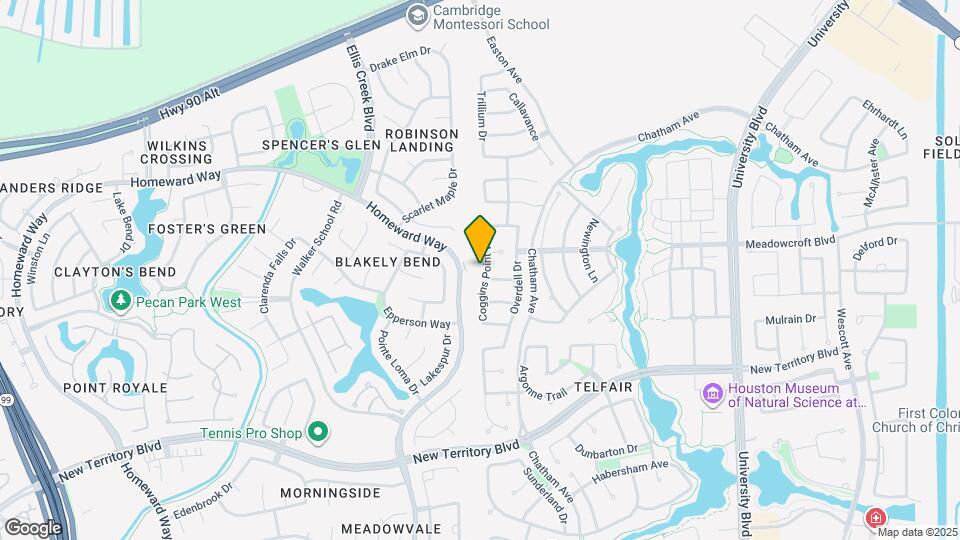 714 Coggins Point Way Map and Location Details