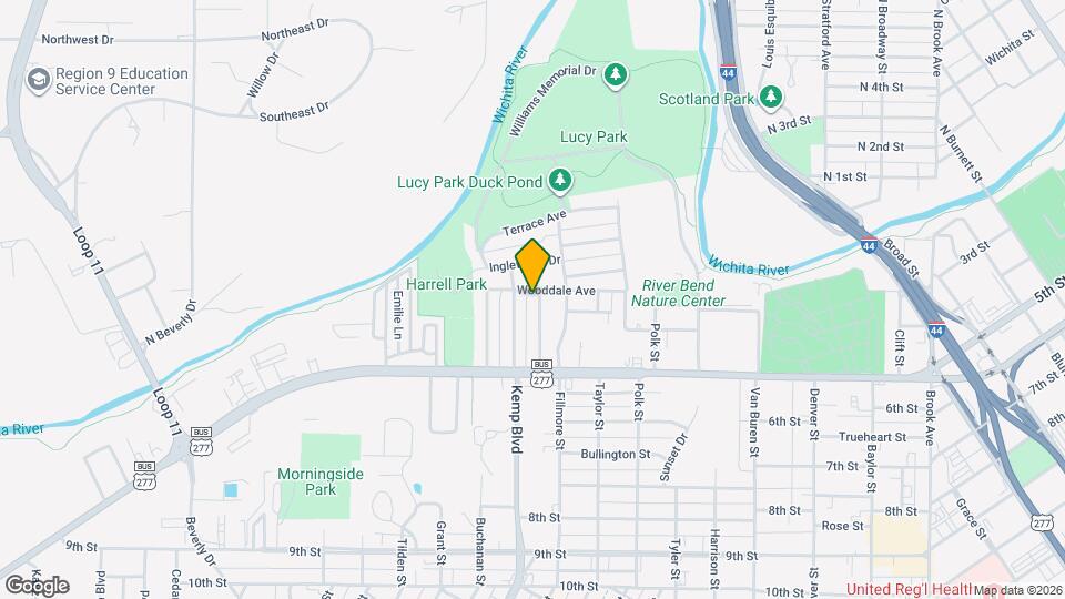 302 Rockwood Dr Map and Location Details