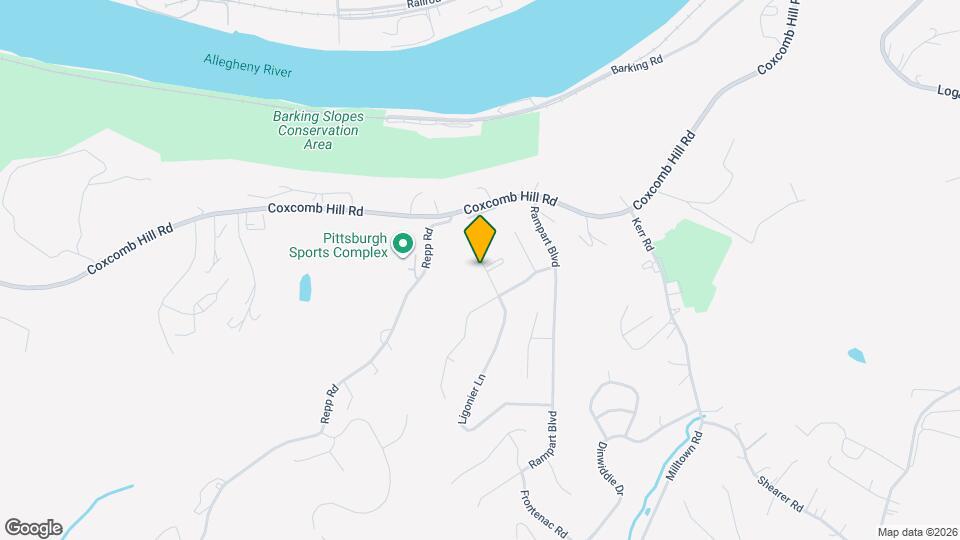 119 Ligonier Ln Map and Location Details