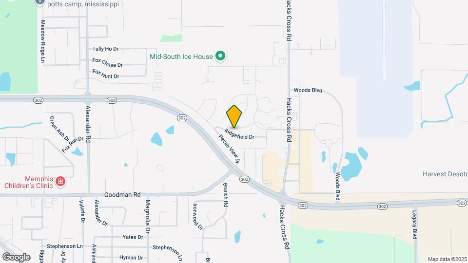 10734 Ridgefield Dr Map and Location Details
