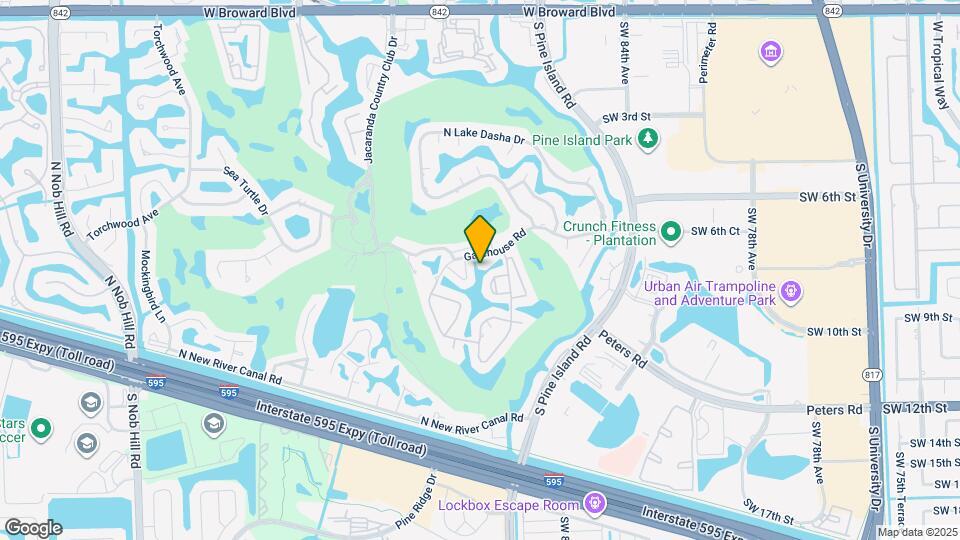 8920 Jacaranda Ln Map and Location Details