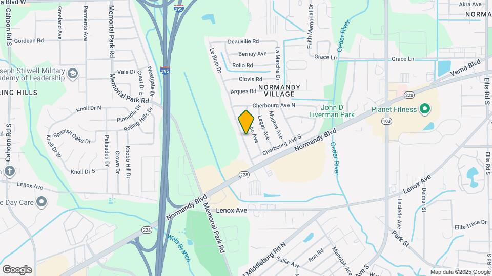 1133 Le Brun Dr Map and Location Details