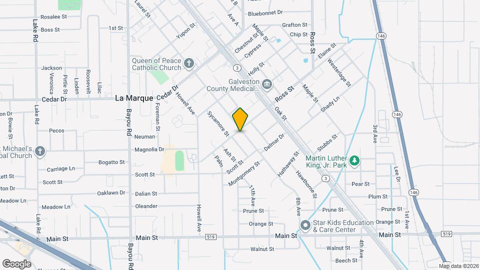 1207 Ross St Map and Location Details