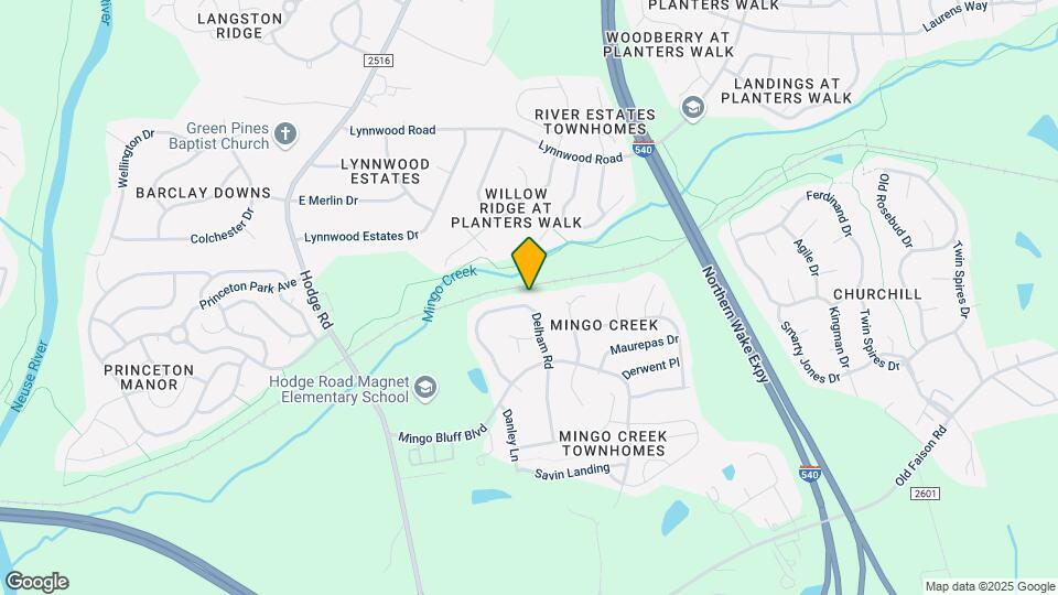 1112 Delham Rd Mapa y Detalles de la Ubicación