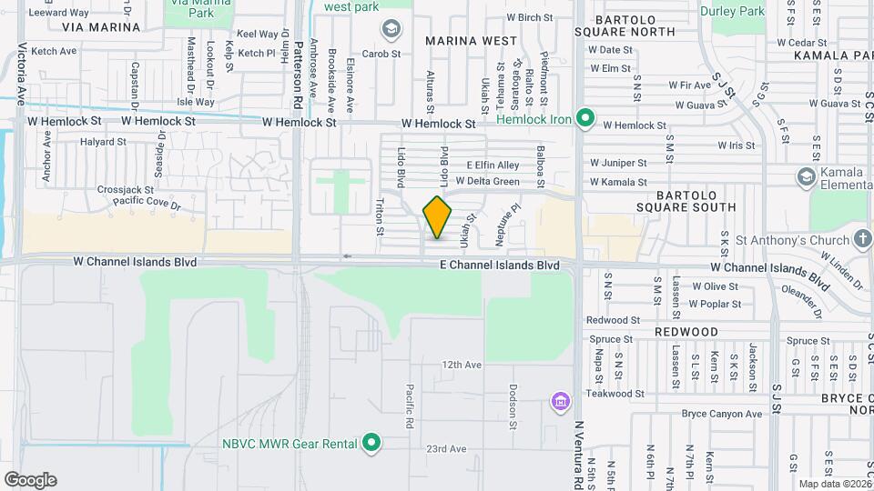 130 E Alta Green Map and Location Details