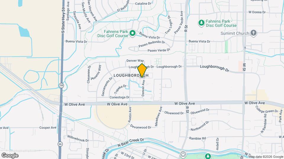 3219 Denver Ave Map and Location Details
