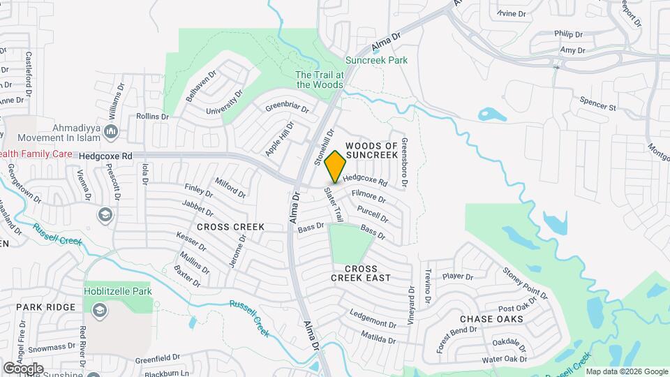 944 Hedgcoxe Rd Map and Location Details