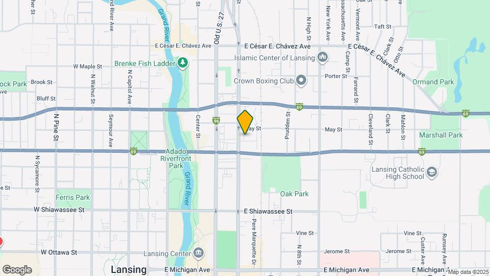 607 Manchester St, Unit 607 Manchster Mapa y Detalles de la Ubicación