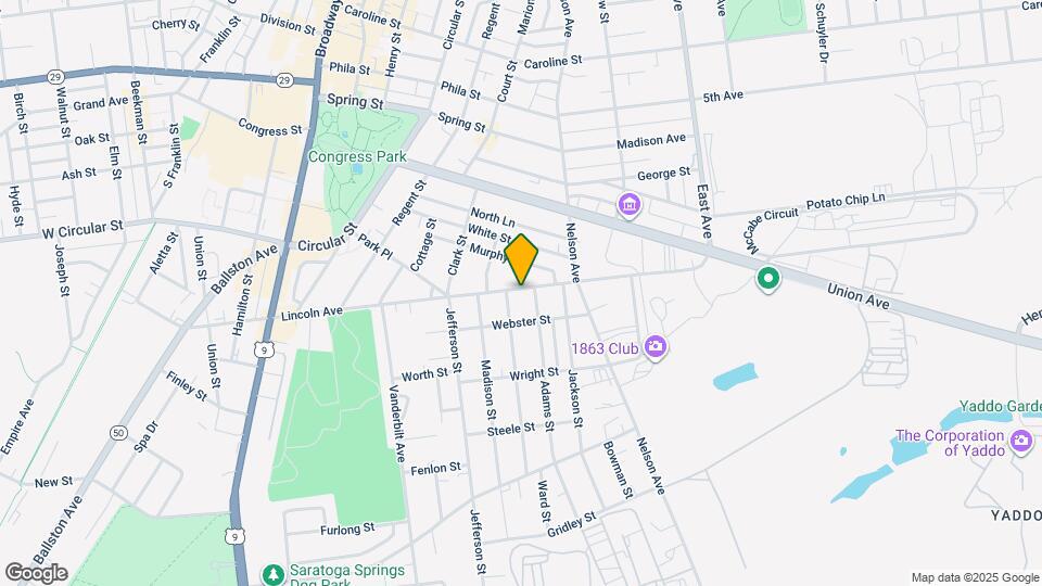 134 Lincoln Ave, Unit Main house Map and Location Details