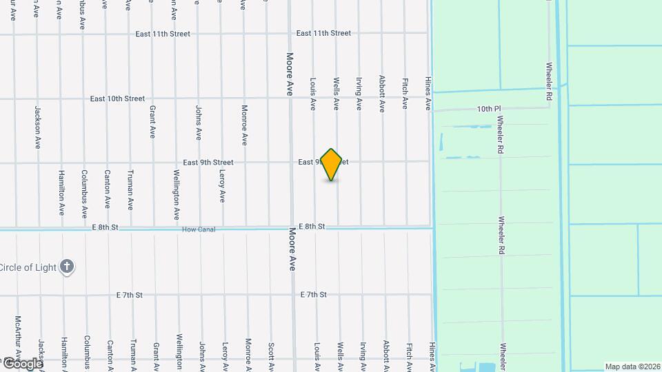 815 Wells Ave Map and Location Details