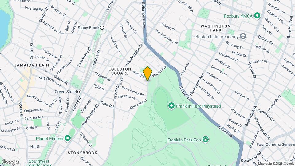 435 Walnut Ave Map and Location Details