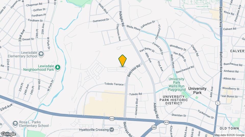 3581 Carnaby St Map and Location Details