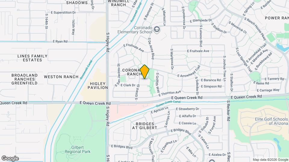 3441 E Baranca Ct Map and Location Details