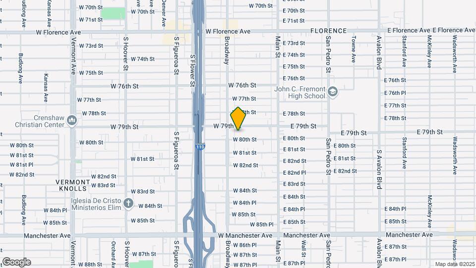 239 W 80th St Map and Location Details