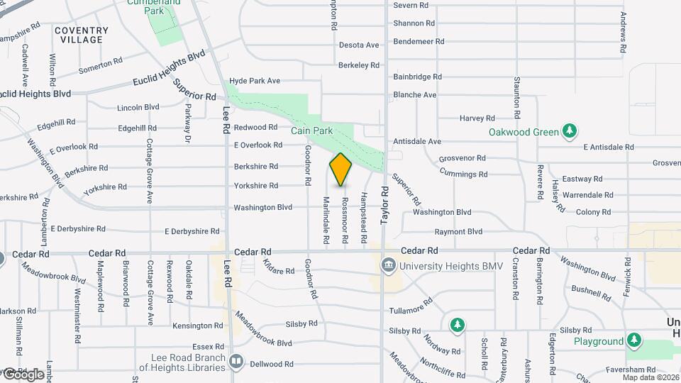 2048 Rossmoor Rd Mapa y Detalles de la Ubicación