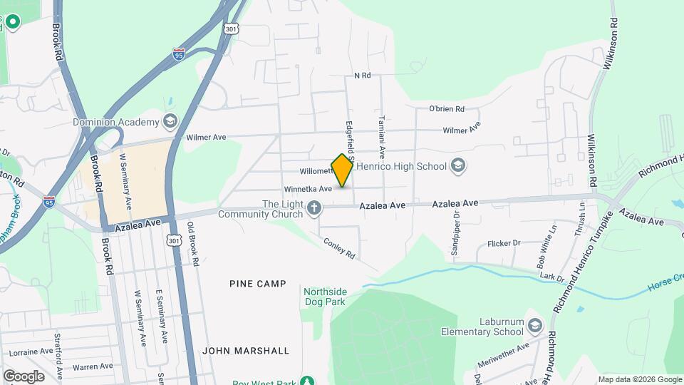 605 Winnetka Ave Mapa y Detalles de la Ubicación