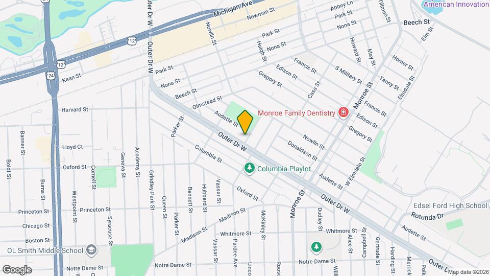 2726 Stephens St Map and Location Details