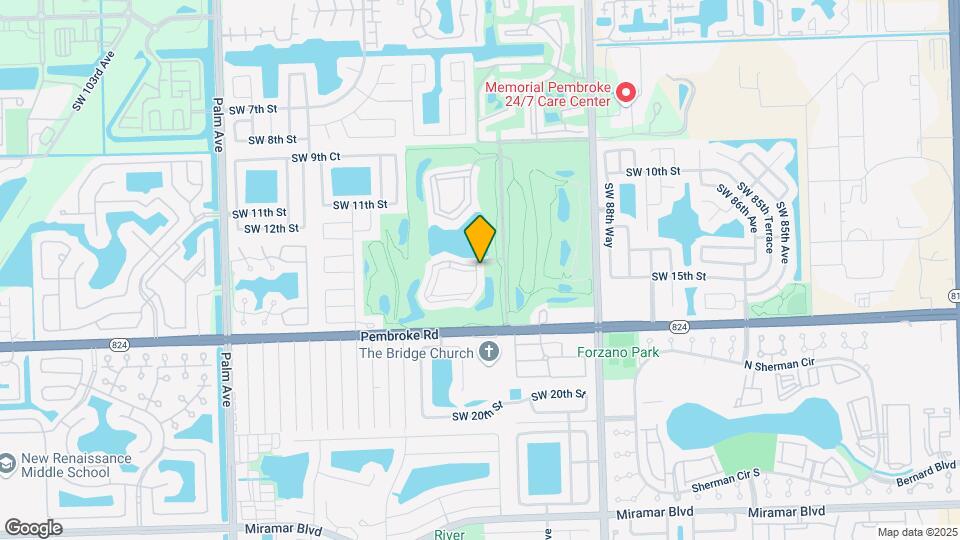 9923 S Hollybrook Lake Dr Map and Location Details