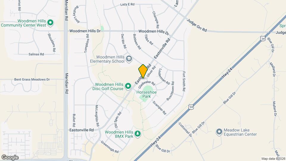 8123 Gladwater Rd Mapa y Detalles de la Ubicación