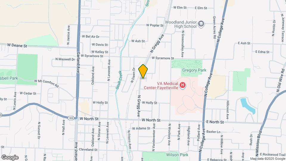 1512 N Gregg Ave Map and Location Details