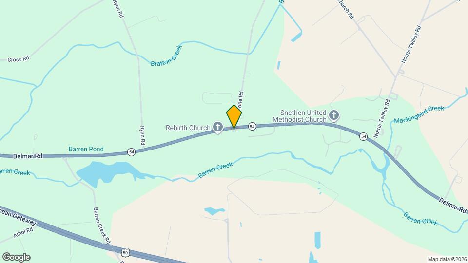 25711 Delmar Rd Map and Location Details