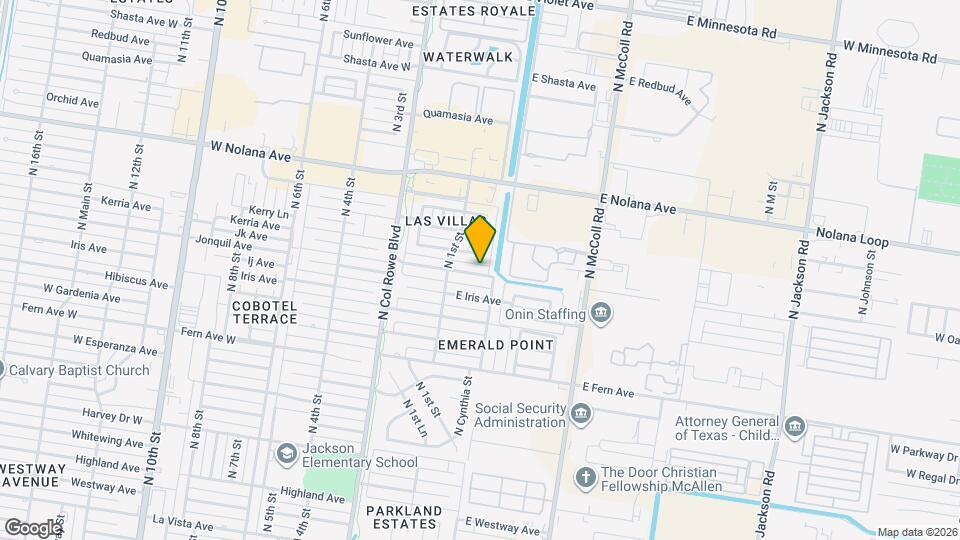 121 E Jonquil Ave Map and Location Details