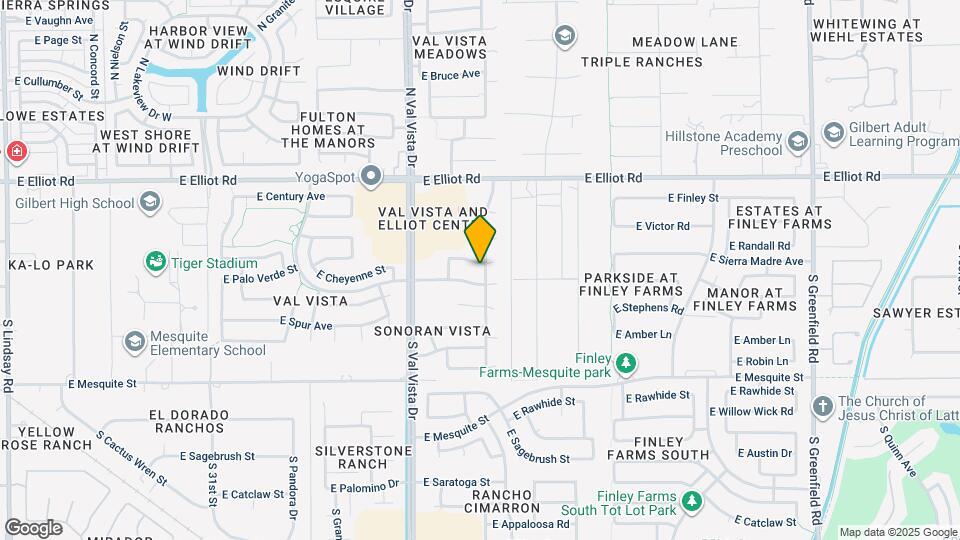 1745 E Cheyenne St Map and Location Details