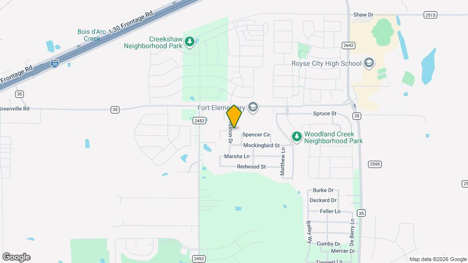 712 Preston Dr Map and Location Details