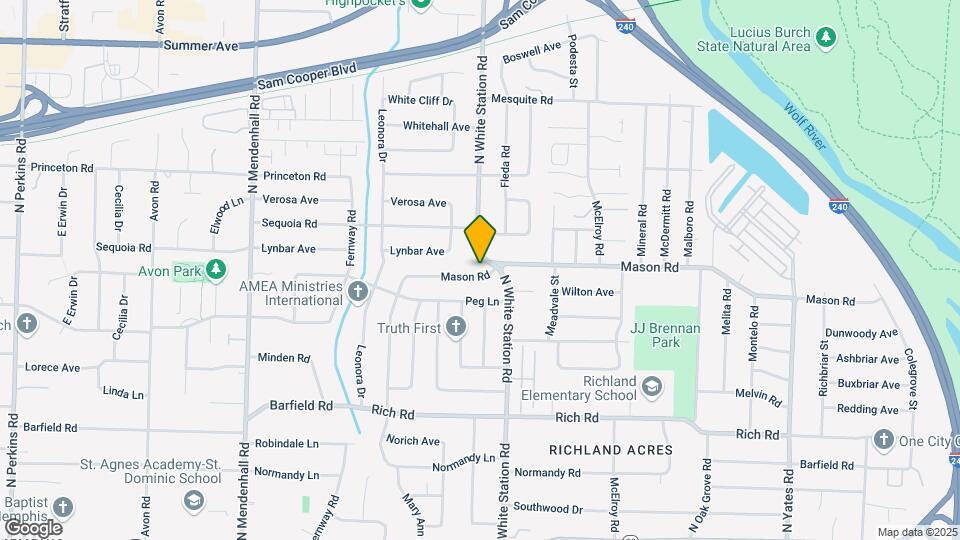 5208 Mason Rd Map and Location Details
