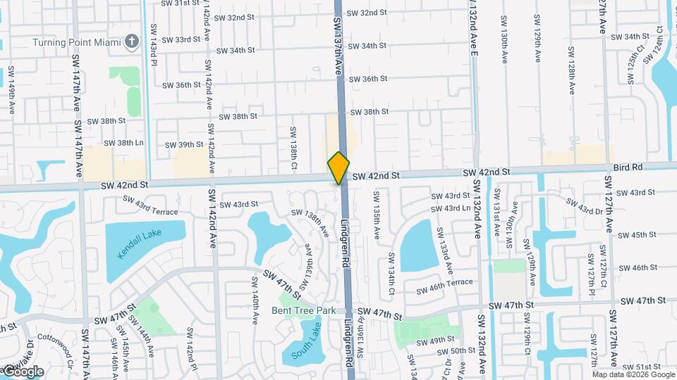 4205 SW 137th Ct Map and Location Details