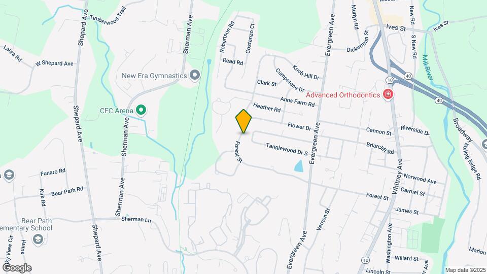 340 Knob Hill Dr Map and Location Details