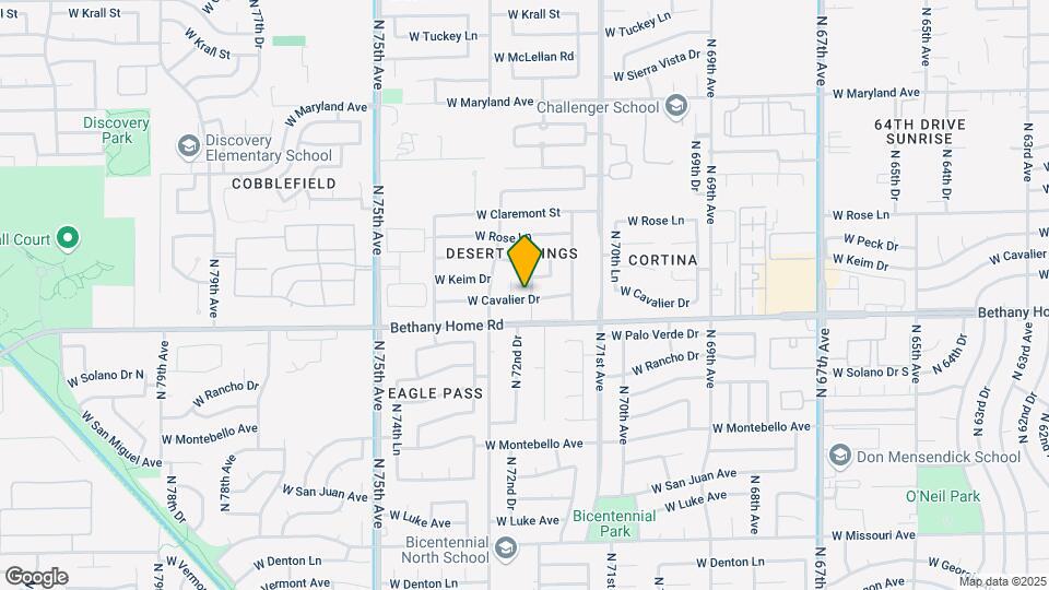 6022 N 72nd Dr Map and Location Details