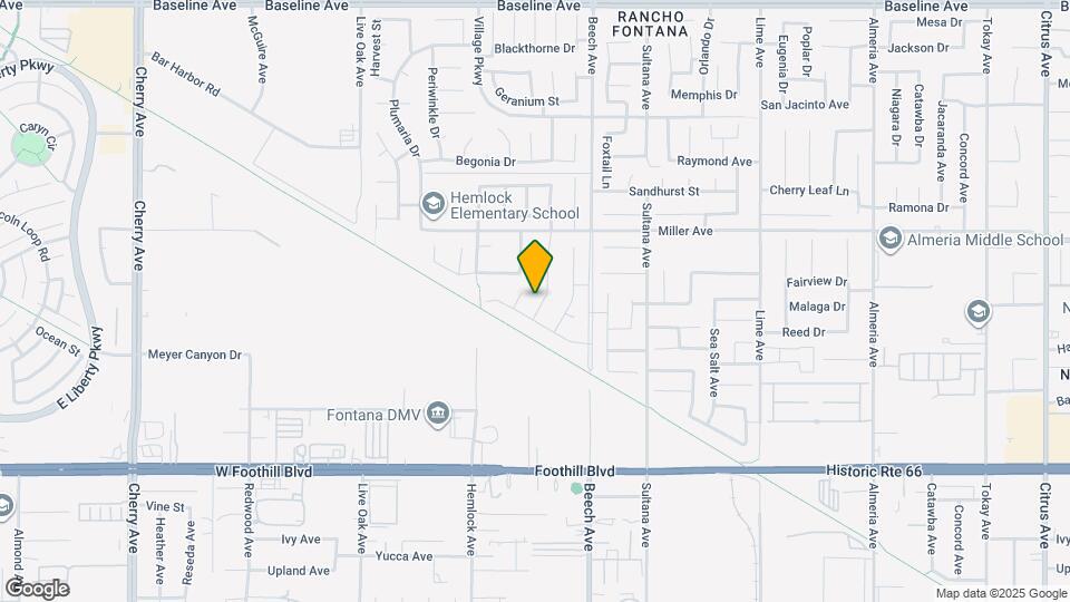 7818 Poppy Ln Map and Location Details