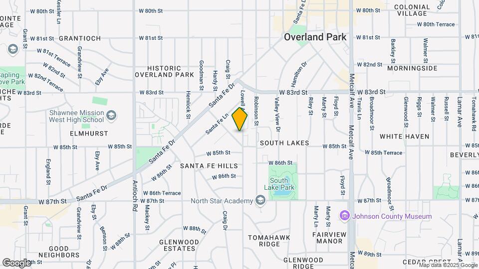 8432 Lowell Ave Mapa y Detalles de la Ubicación