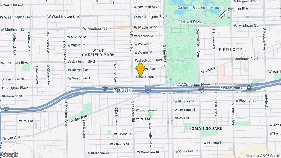 3931 W Van Buren St Map and Location Details
