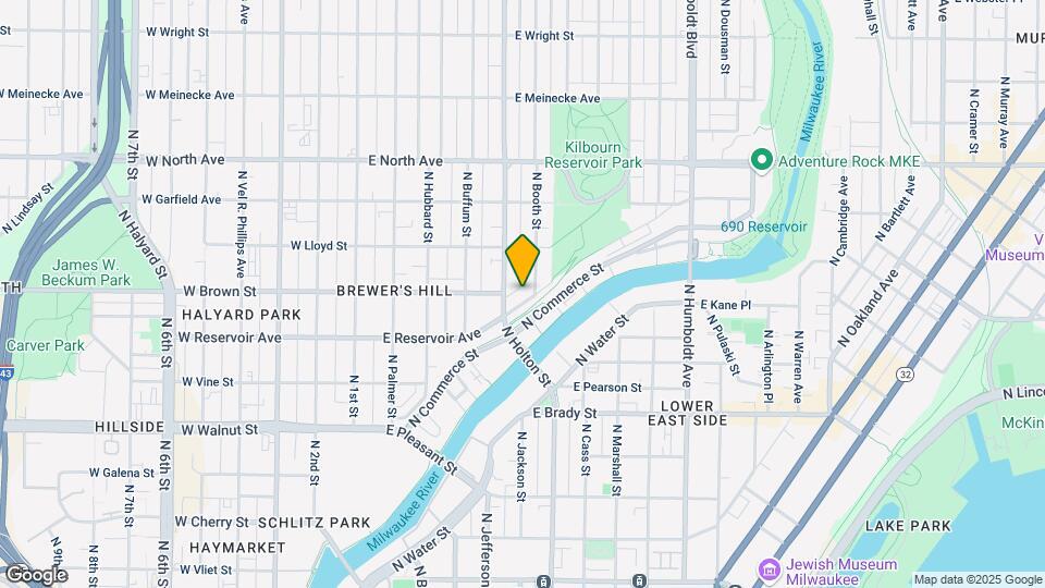 532 E Glover Ave Map and Location Details