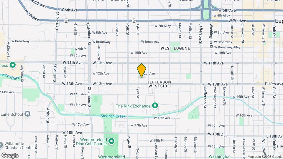 1261 Tyler St Map and Location Details