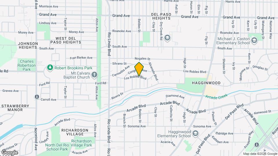 1044 Los Robles Blvd Map and Location Details