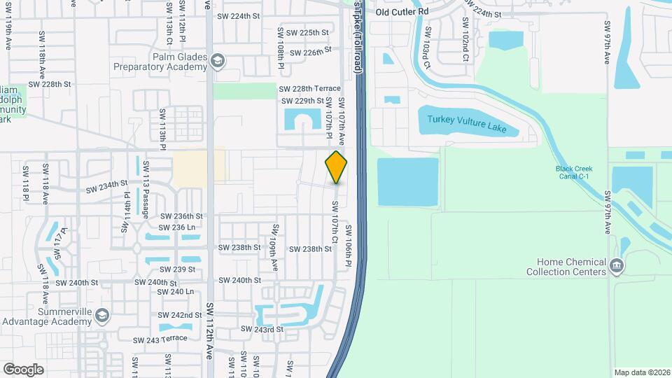 249850 SW 107th Ct Map and Location Details