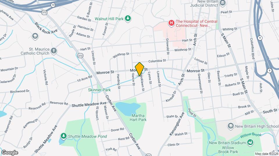 31 Brooklawn St, Unit 2 Map and Location Details