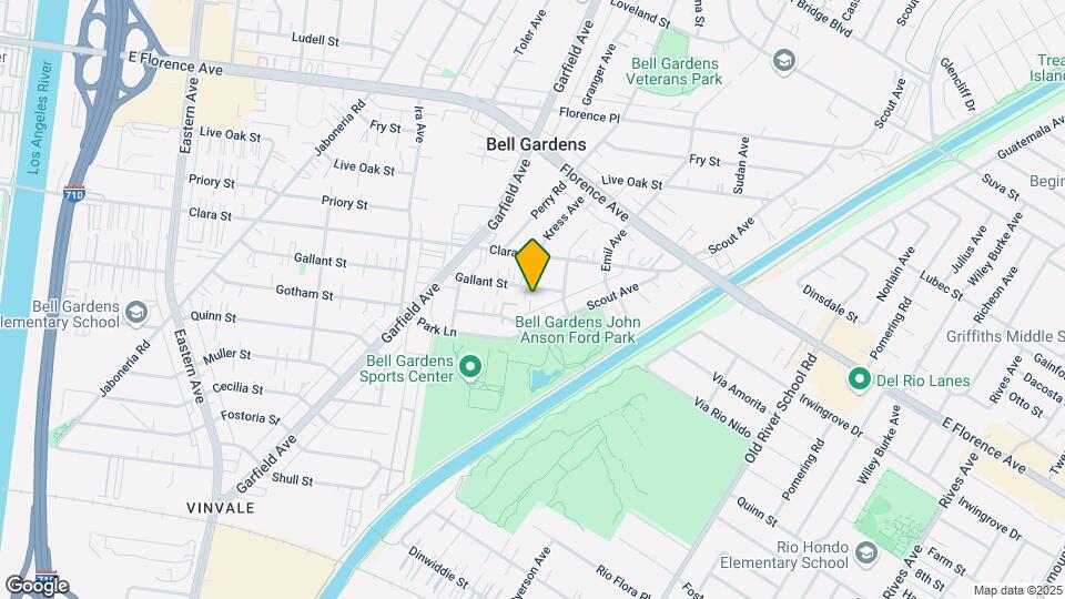 6432 Gallant St Mapa y Detalles de la Ubicación