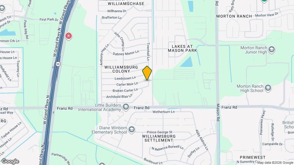 22511 Carter Moir Ln Map and Location Details