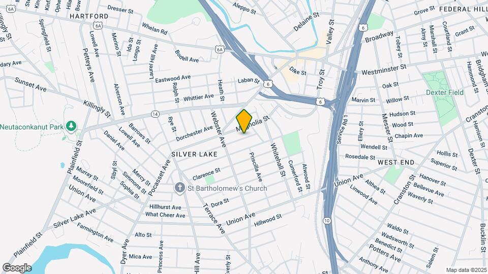 105 Roosevelt St Map and Location Details