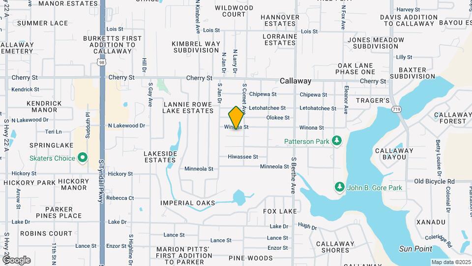 6411 Lenawee St Map and Location Details