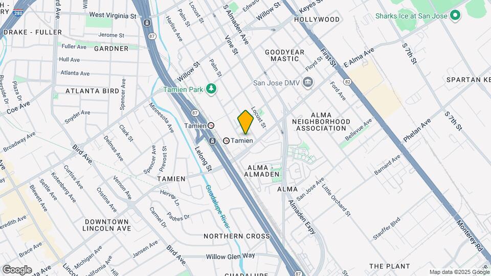 1346 Lick Ave Map and Location Details