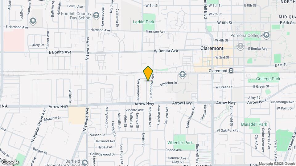 140 Princeton Ave Map and Location Details
