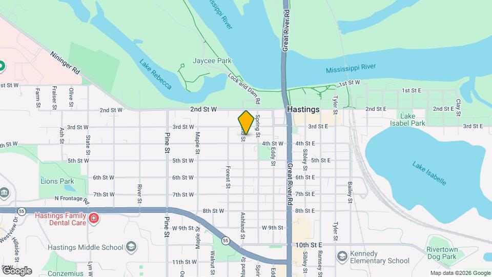 318 4th St W Map and Location Details