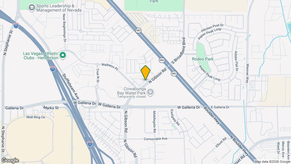 872 Angwin Ln Map and Location Details